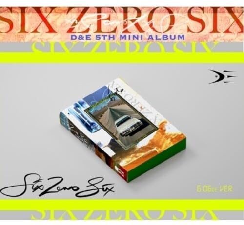 Super Junior-d&e “606” CD album cover with car imagery.