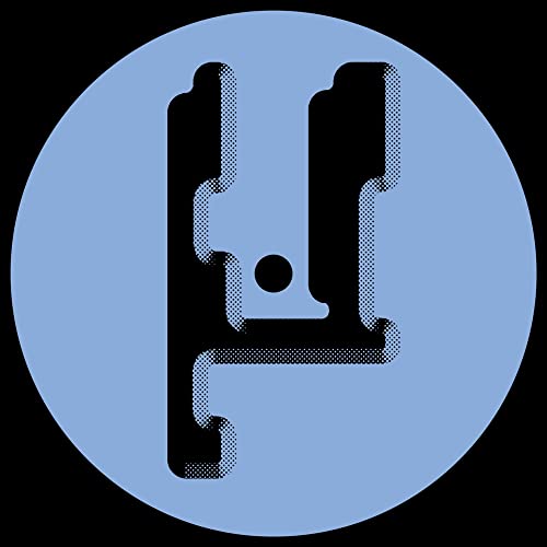 Blue circle with a black, stylized “H” shape and a central dot.