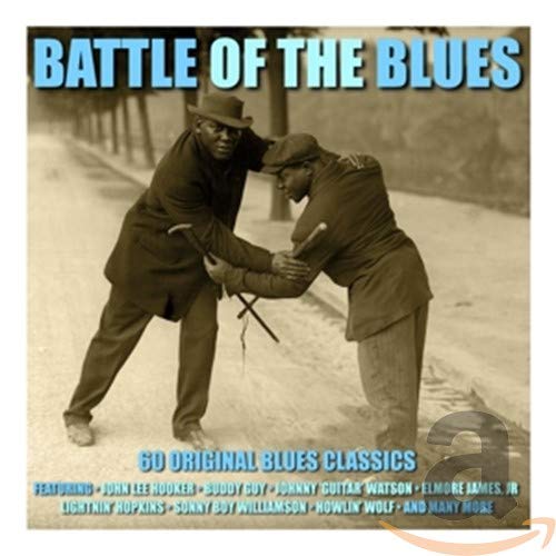 CD cover for "Battle Of The Blues" featuring two men with guitars.