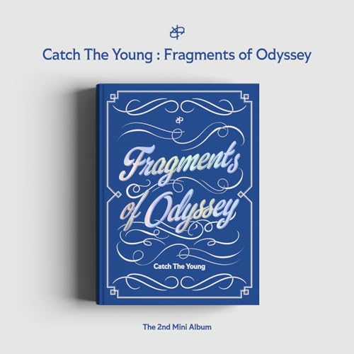 Blue CD album cover for "Fragments of Odyssey" by Catch The Young.