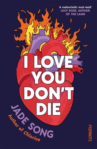 Book cover: heart with flames, hands, and bold white title text.