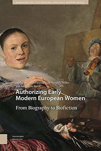 Book cover featuring a 17th-century painting of a woman and musician.