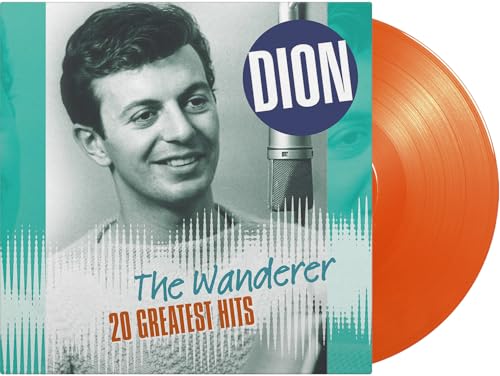 Dion album cover with orange vinyl record beside it.