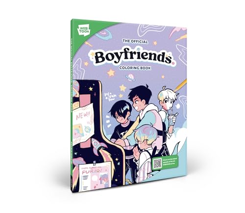 The Official Boyfriends. Coloring Book : 46 original illustrations to color and enjoy