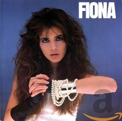 CD cover featuring Fiona, a woman with dark, curly hair and pearl necklace.