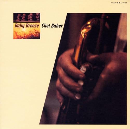 Chet Baker album cover, "Baby Breeze," featuring hands on a saxophone.