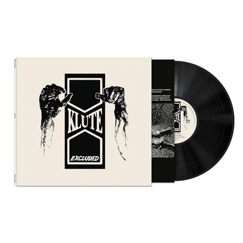 Vinyl record of “Klute - Excluded” with black and white cover art.