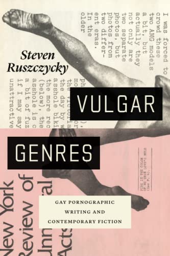 Vulgar Genres: Gay Pornographic Writing and Contemporary Fiction