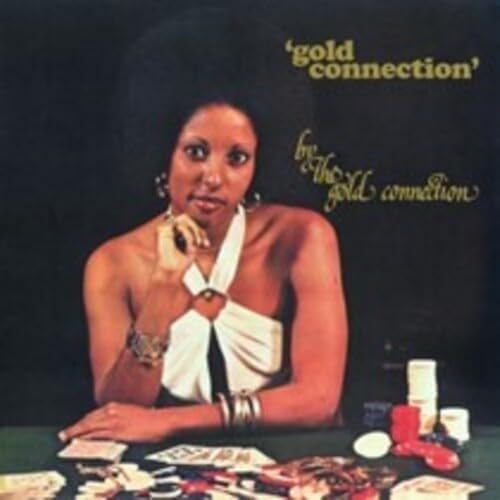 Album cover for Harold Butler’s “Gold Connection” featuring a portrait of a woman.