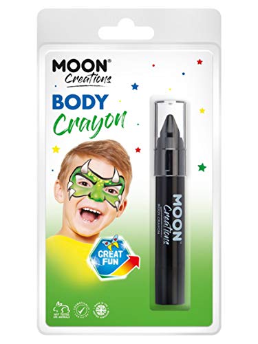 Smiffys Moon Creations Body Crayons, Black