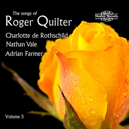 CD cover with a close-up of a yellow rose and text details.