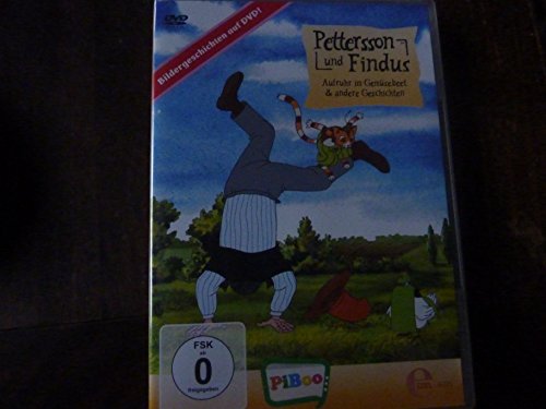 DVD cover for "Pettersson Und Findus - Vol 3" featuring cartoon man and cat.