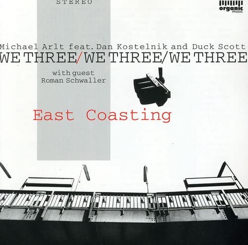 CD cover for "East Coasting" by Various, featuring a vintage microphone.