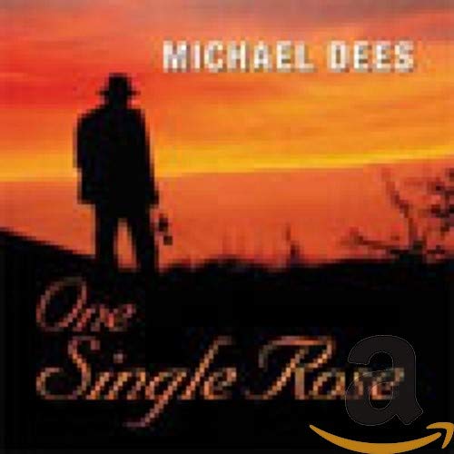 CD cover for Michael Dees’ “One Single Rose” with a silhouetted figure.