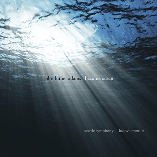 CD cover: underwater view with light rays and text “Become Ocean”.