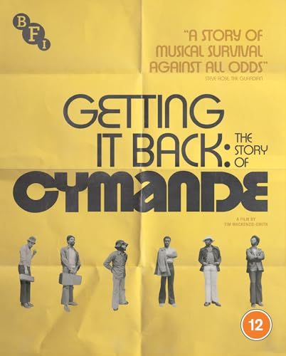 Getting It Back: The Story Of Cymande" Blu-ray cover with band photo.