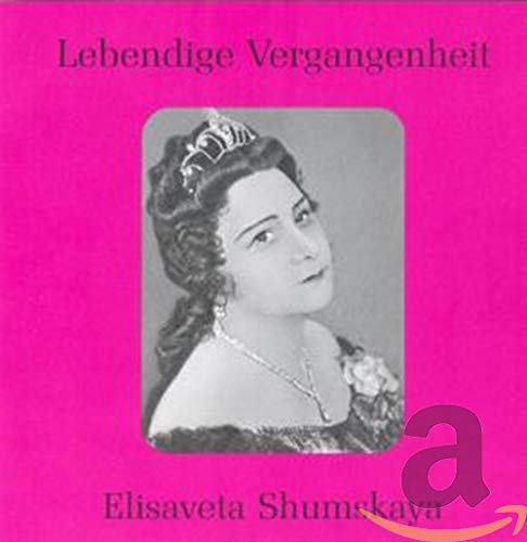 CD cover featuring a portrait of opera singer Elisaveta Shumskaya.
