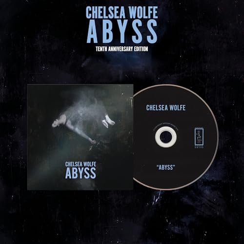 Chelsea Wolfe “Abyss” 10th Anniversary Edition CD with ghostly figure.