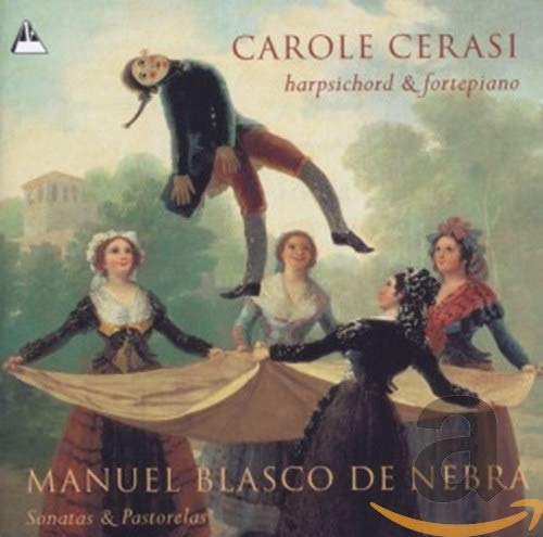 CD cover: 18th-century figures in a pastoral scene, harpsichord music.