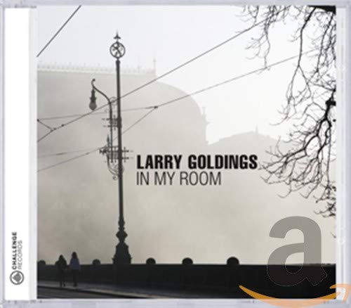 CD cover for Larry Goldings’ “In My Room” with a foggy street scene.