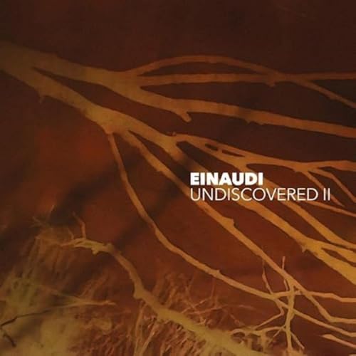 Vinyl record of Ludovico Einaudi's "Undiscovered Vol.2" with dark cover art.