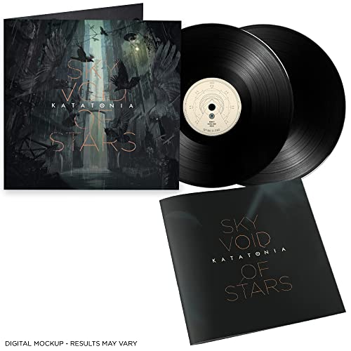 Katatonia vinyl record with album artwork featuring dark, atmospheric imagery.