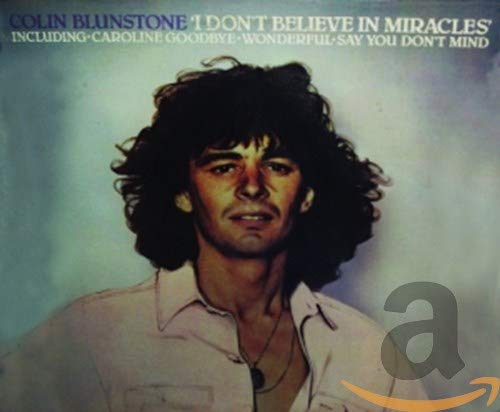 CD cover featuring portrait of musician Colin Blunstone with curly hair.
