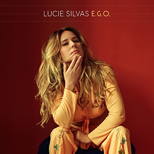 Lucie Silvas album cover, portrait of a woman with long blonde hair.
