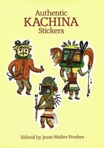 Authentic Kachina Stickers: 22 Full-Color Pressure-Sensitive Designs (Dover Stickers)