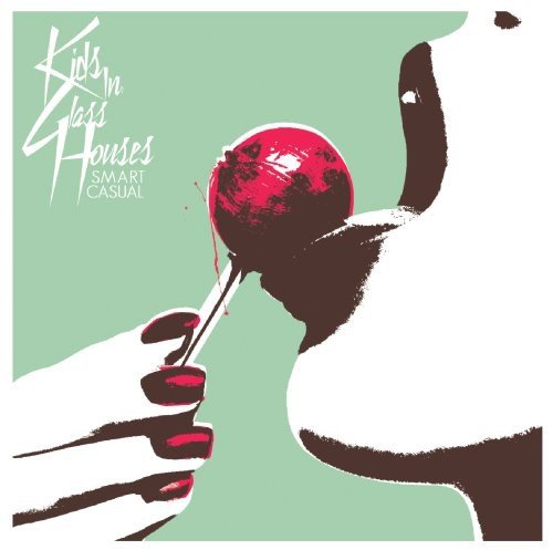 Album cover for Kids In Glass Houses’ “Smart Casual” featuring a lollipop.