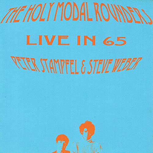 CD cover for “Holy Modal Rounders - Live In 65” with orange text.