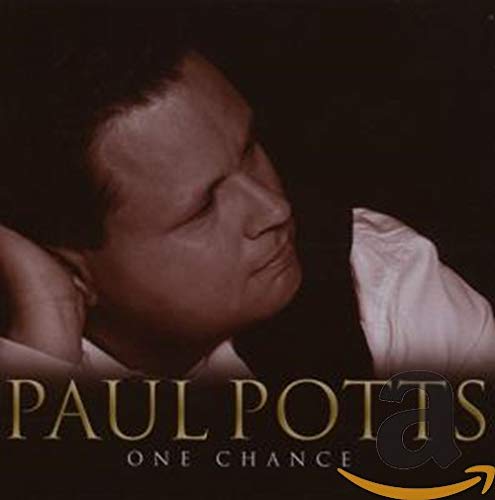 CD cover for Paul Pottsā āOne Chanceā featuring a portrait of the singer.