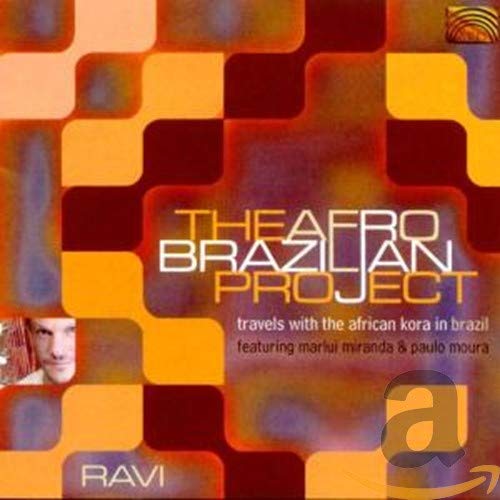 CD cover for “The Afro-Brazilian Project” with orange and brown geometric design.