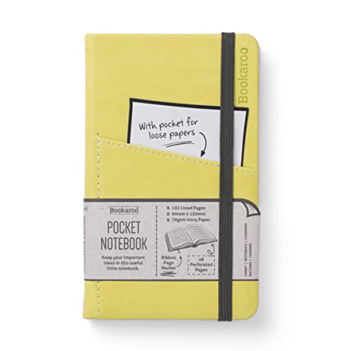 Bookaroo Pocket Notebook (A6) Journal - Lime