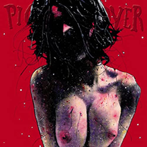 Album art depicting a dark, obscured figure against a solid red background.