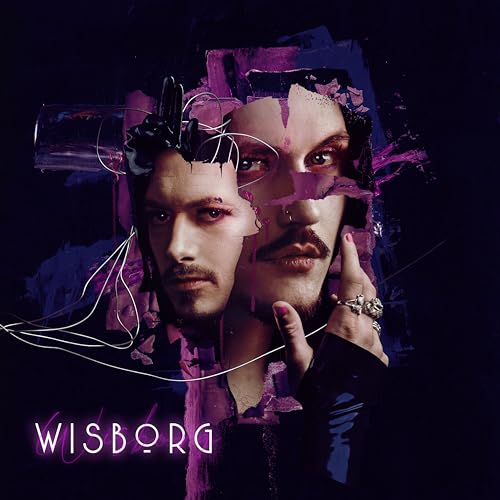 CD cover featuring a portrait of a man with fragmented, colorful brushstrokes.