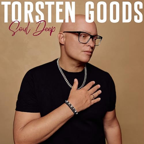 Album cover featuring a portrait of Torsten Goods in glasses.