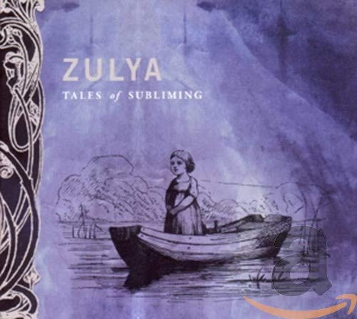 CD cover for Zulya’s “Tales of Subliming” featuring a woman in a boat.