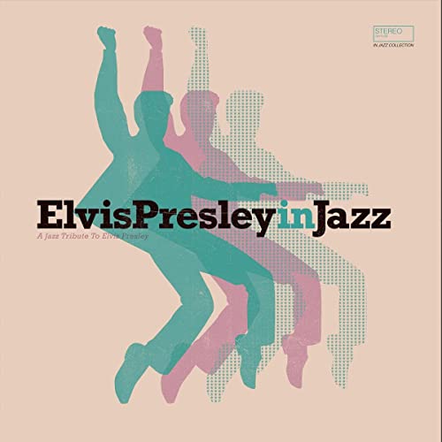 CD cover: “Elvis Presley in Jazz” with stylized figures in motion.