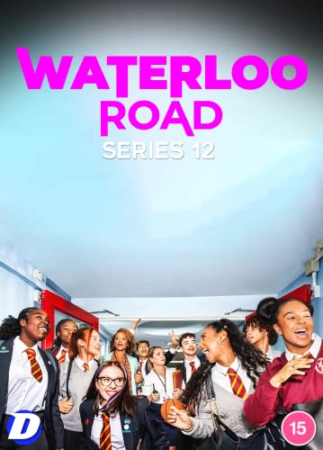 Waterloo Road: Series 12" DVD cover featuring a group of diverse students.