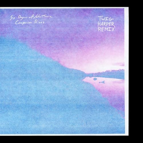 Album cover: blue and pink landscape with text “Six Organs of Admittance”.