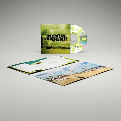 Minus The Bear album “Menos El Oso” 20th anniversary edition CD and insert.