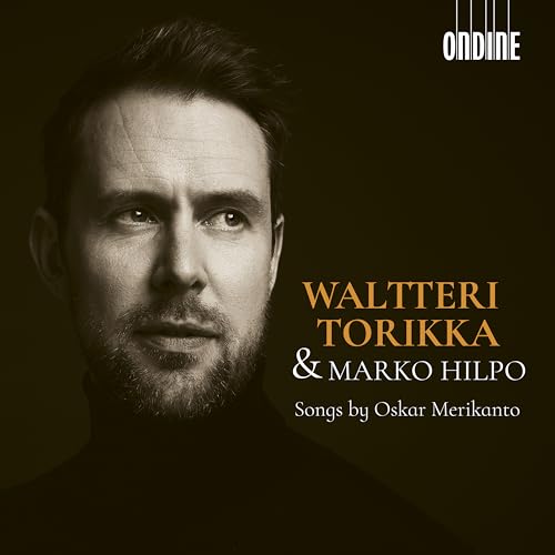 CD cover featuring a portrait of baritone Waltteri Torikka.