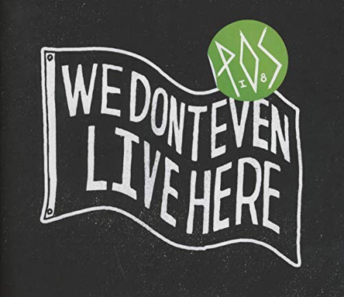 CD cover with a waving banner and green circular logo.