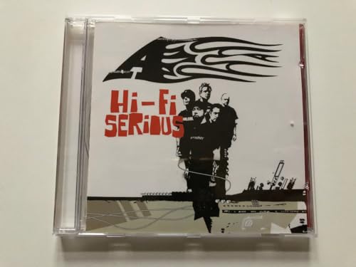 CD case with A Hi-Fi Serious album cover featuring band members and graphic text.