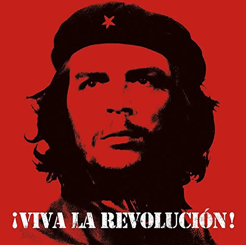 CD cover featuring a black and white portrait of Che Guevara on red.