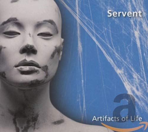 CD cover for Servent’s “Artifacts Of Life” featuring a woman’s face.