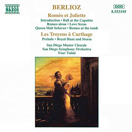 CD cover for Berlioz’s “Romeo & Juliet” and “Les Troyens” by San Diego Chorale.