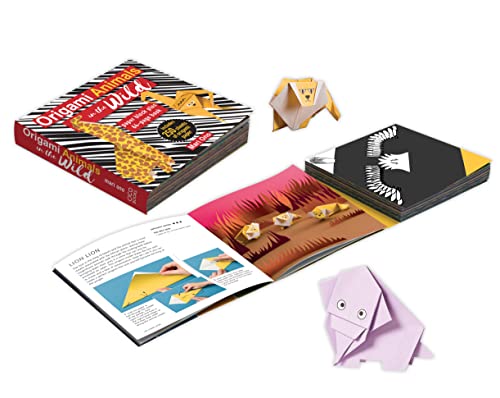Origami Animals in the Wild: Paper pack plus 64-page book