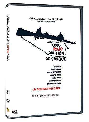 DVD cover for “The Big Red One” featuring a rifle silhouette.